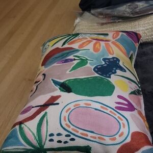 Colorful Abstract Throw Pillow